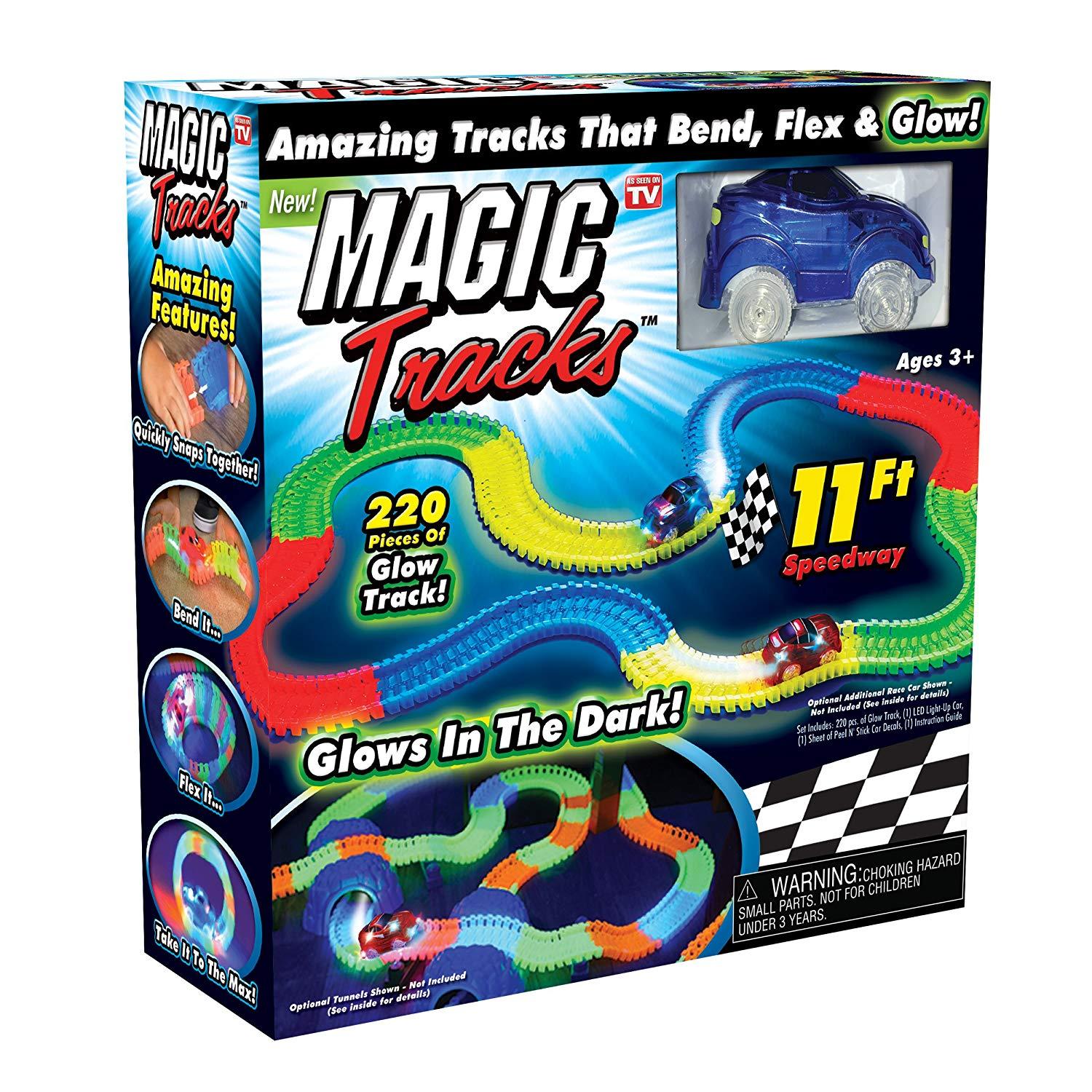 Magic Tracks - The Amazing Racetrack That Can Bend, Flex and Glow