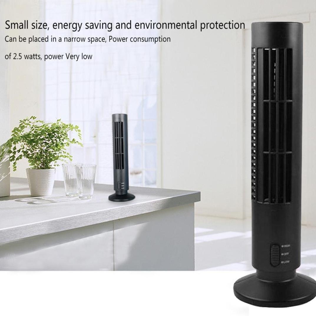 USB Mini Bladeless Air Conditioner Cooler