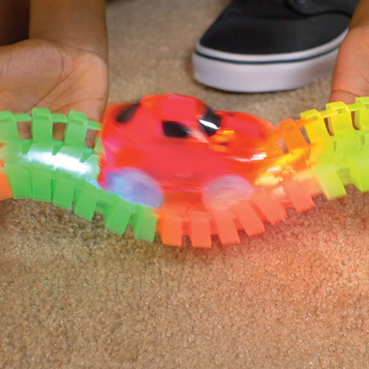 Magic Tracks - The Amazing Racetrack That Can Bend, Flex and Glow