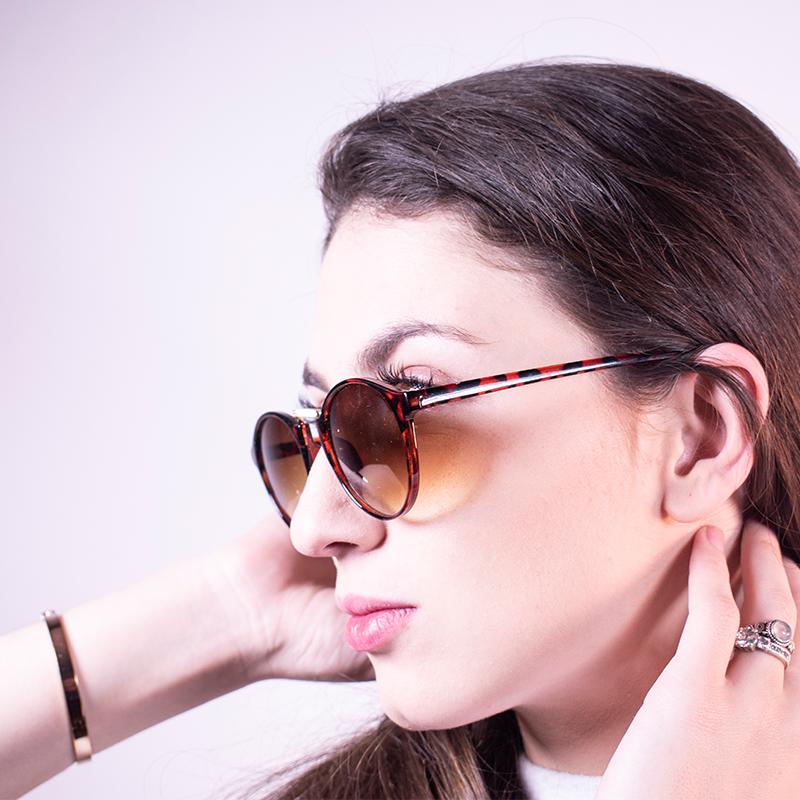 Roar of the Tiger Print Cat-Eyes