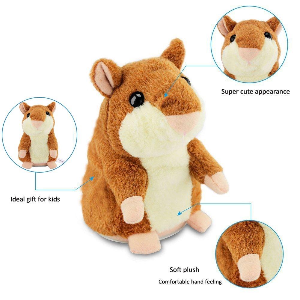 Cute Talking Hamster Soft Toy