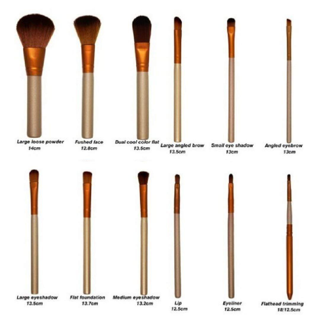 PROFESSIONAL WOOD BRUSH MAKEUP SET