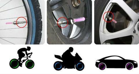 'TYREBLOOM' MAGIC TYRE BLOOMING LIGHTS (Pack of 2)