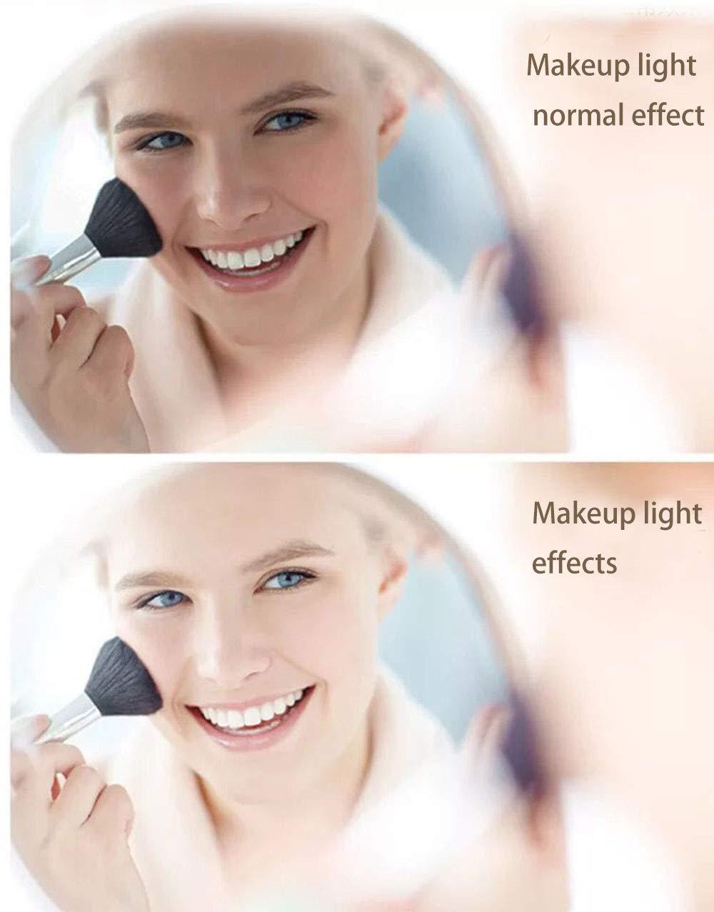 LED Mirror Makeup Storage Box - With 10X Magnification