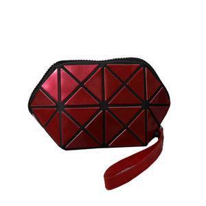 Shine On Geometric Lattice Pouch