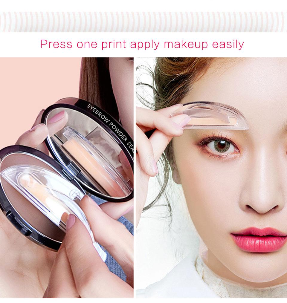 Curved Waterproof Eyebrow Stamp- Buy One Get One FREE!