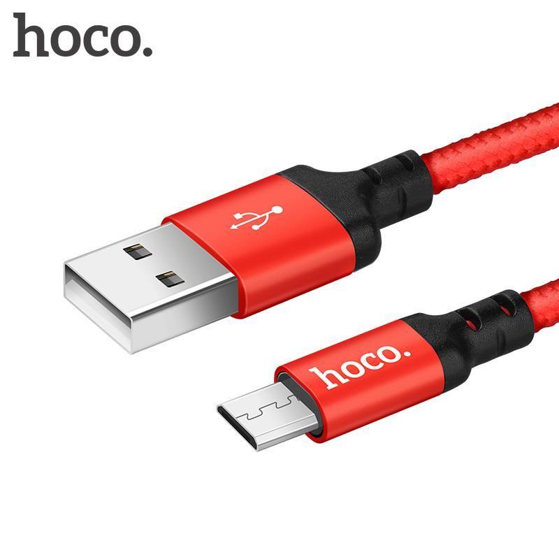 HOCO  Micro USB Cable 1m 5V2A Fast Charger USB Data Cable For Samsung Xiaomi Huawei