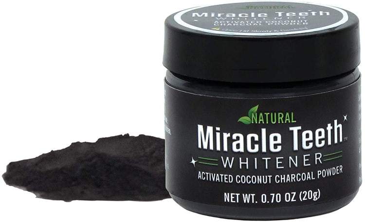 Quick Miracle Teeth Whitener - GMO & Gluten Free, Removes stains, whitens teeth, Gentle on eamel