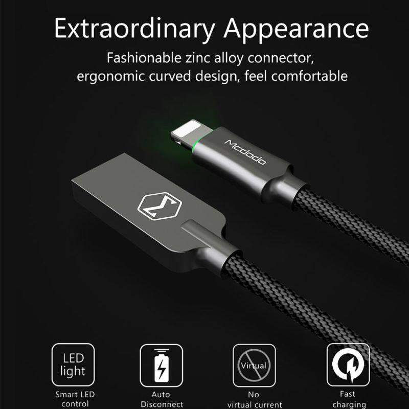 Mcdodo Premium Auto Disconnect Zinc Alloy Cable