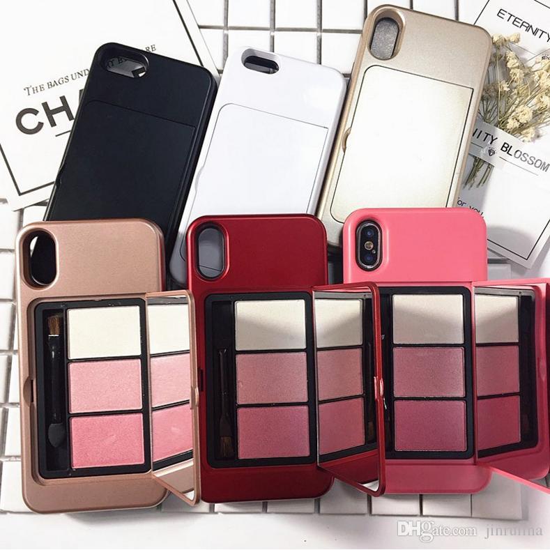 Phone Cover with Makeup for Iphones 6,7,8,X and XS