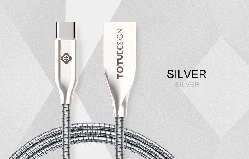 Premium Zinc Alloy Type C Unbreakable Cable