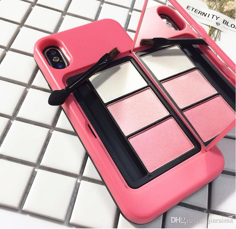 Phone Cover with Makeup for Iphones 6,7,8,X and XS