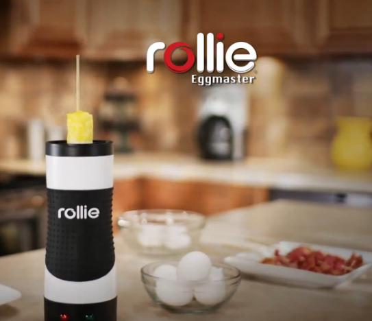 Rollie Hands-Free Automatic Electric Vertical Nonstick Easy Quick Egg Cooker