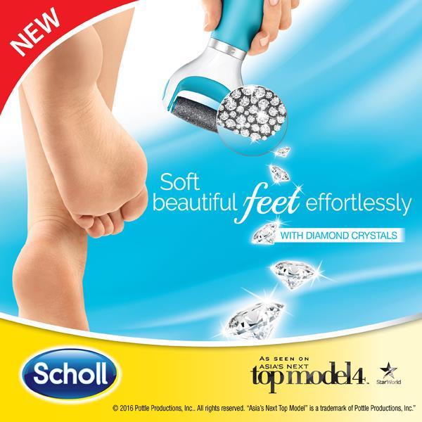 Scholl Velvet Smooth™ Express Pedi with Diamond Crystals